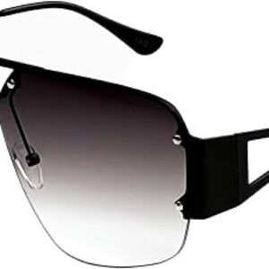 Anthropologie OTRA Stylish Black Sunglasses